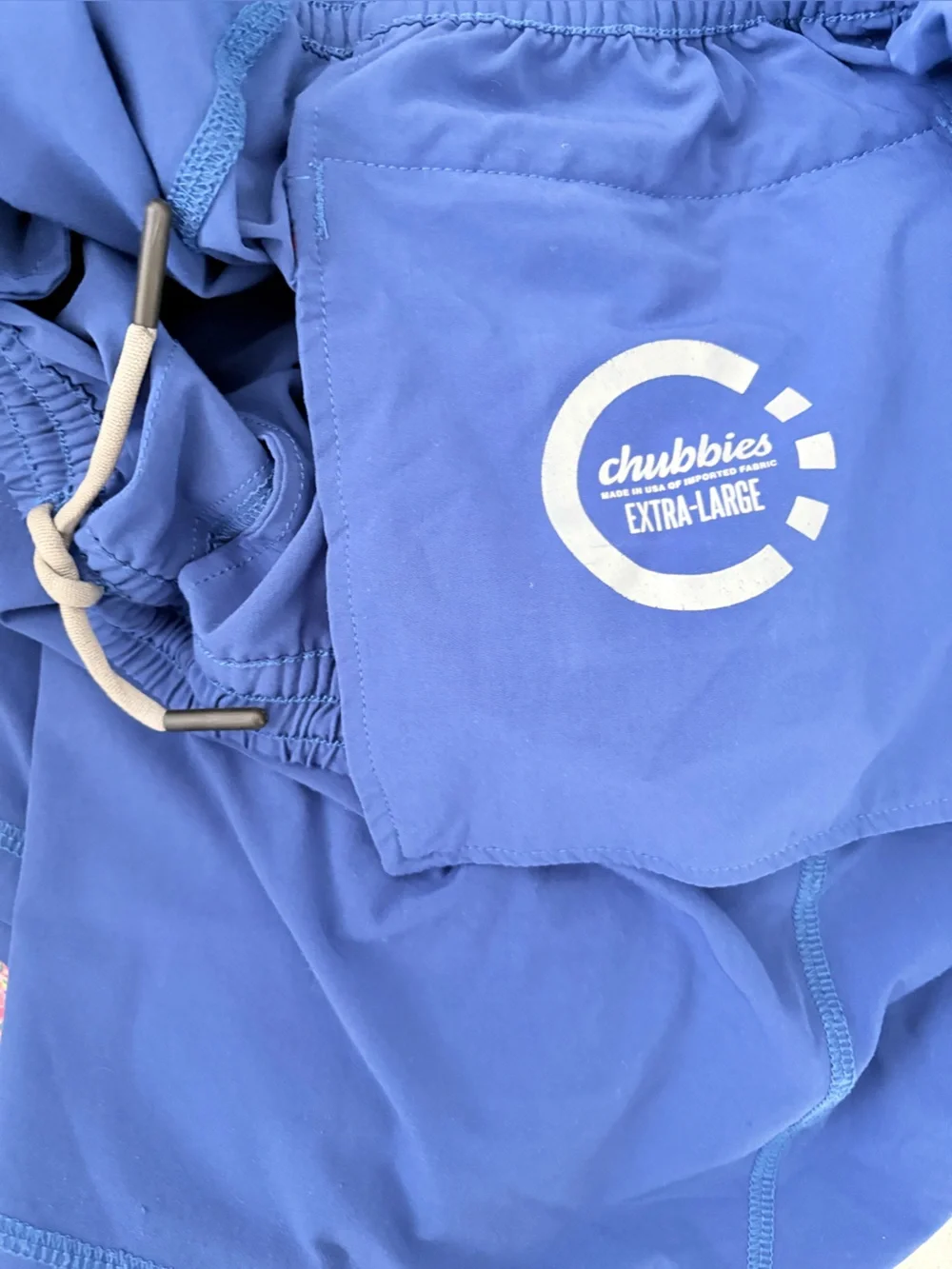 Chubbies Performance Shorts Electric Blue XL